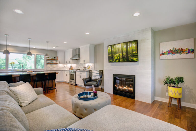 Main level kitchen remodel edina mn